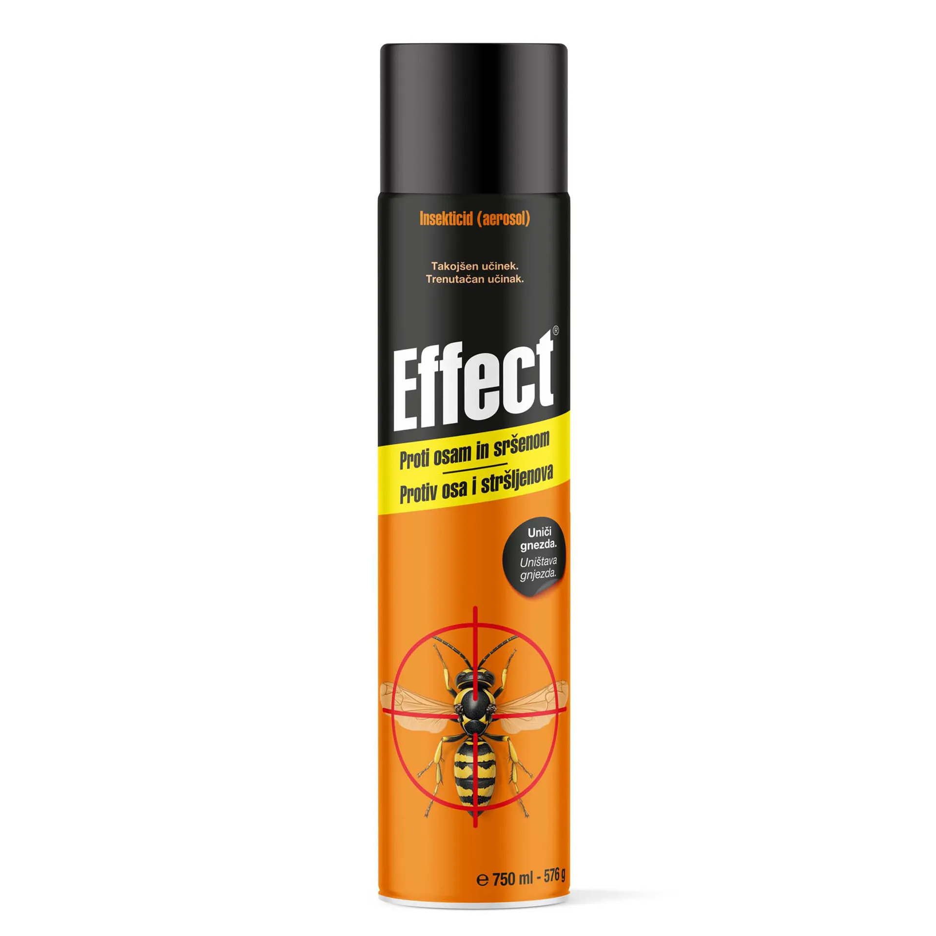 Effect proti osam in sršenom