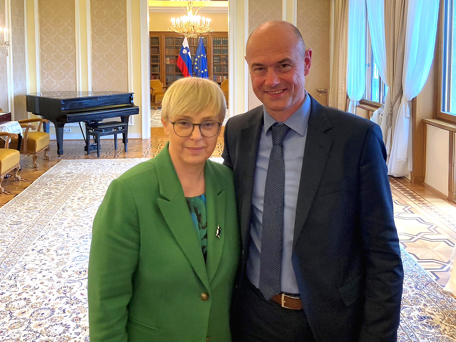 Nataša Pirc Musar in Aleš Mesec