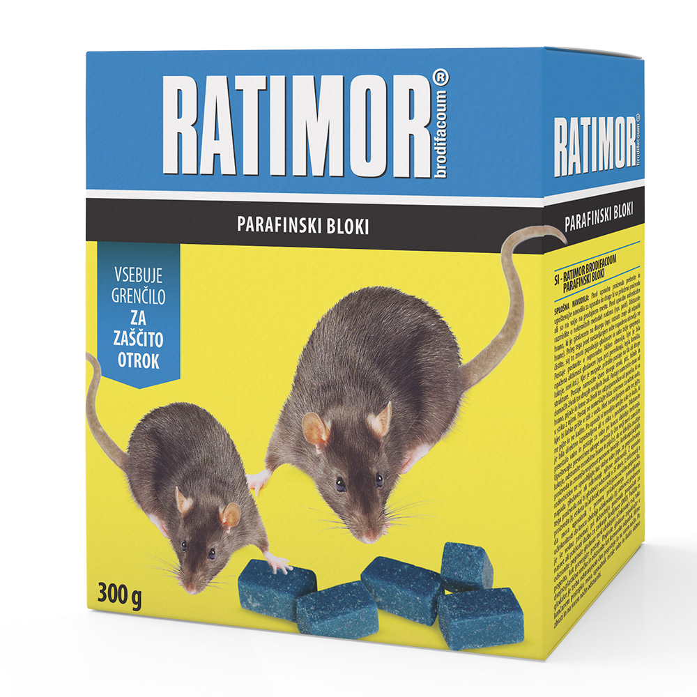 Radimor Brodifacoum parafinski bloki