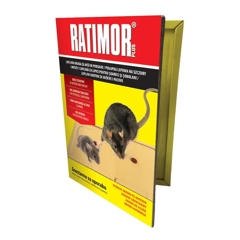 Ratimor Plus Lepljiva knjiga