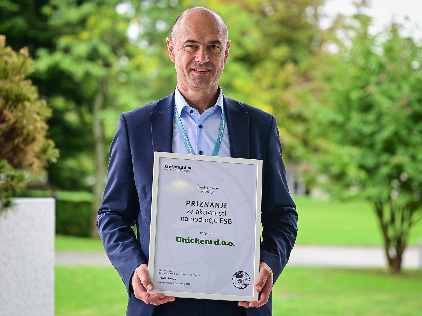 Aleš Mesec - priznanje ESG