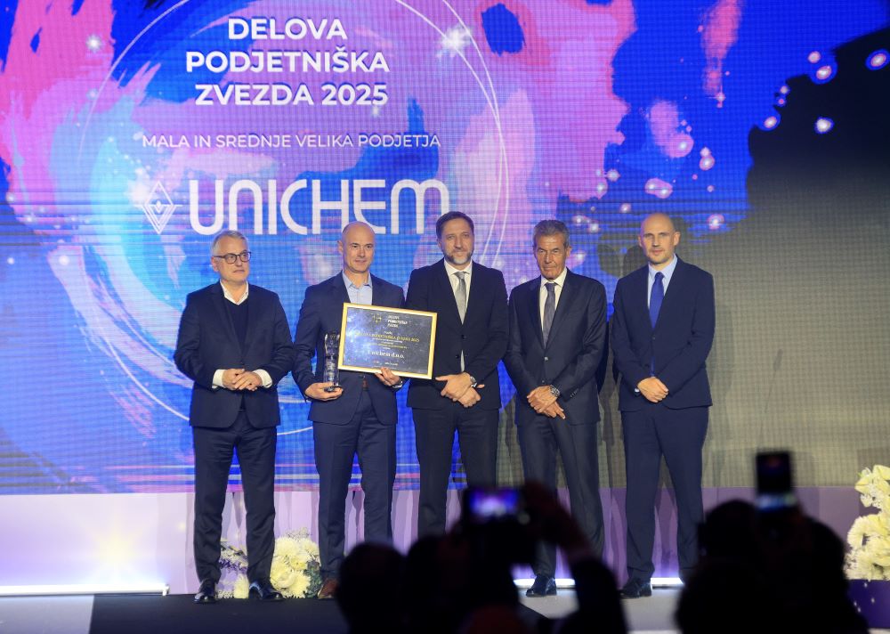 Unichem - Delova podjetniška zvezda 2026