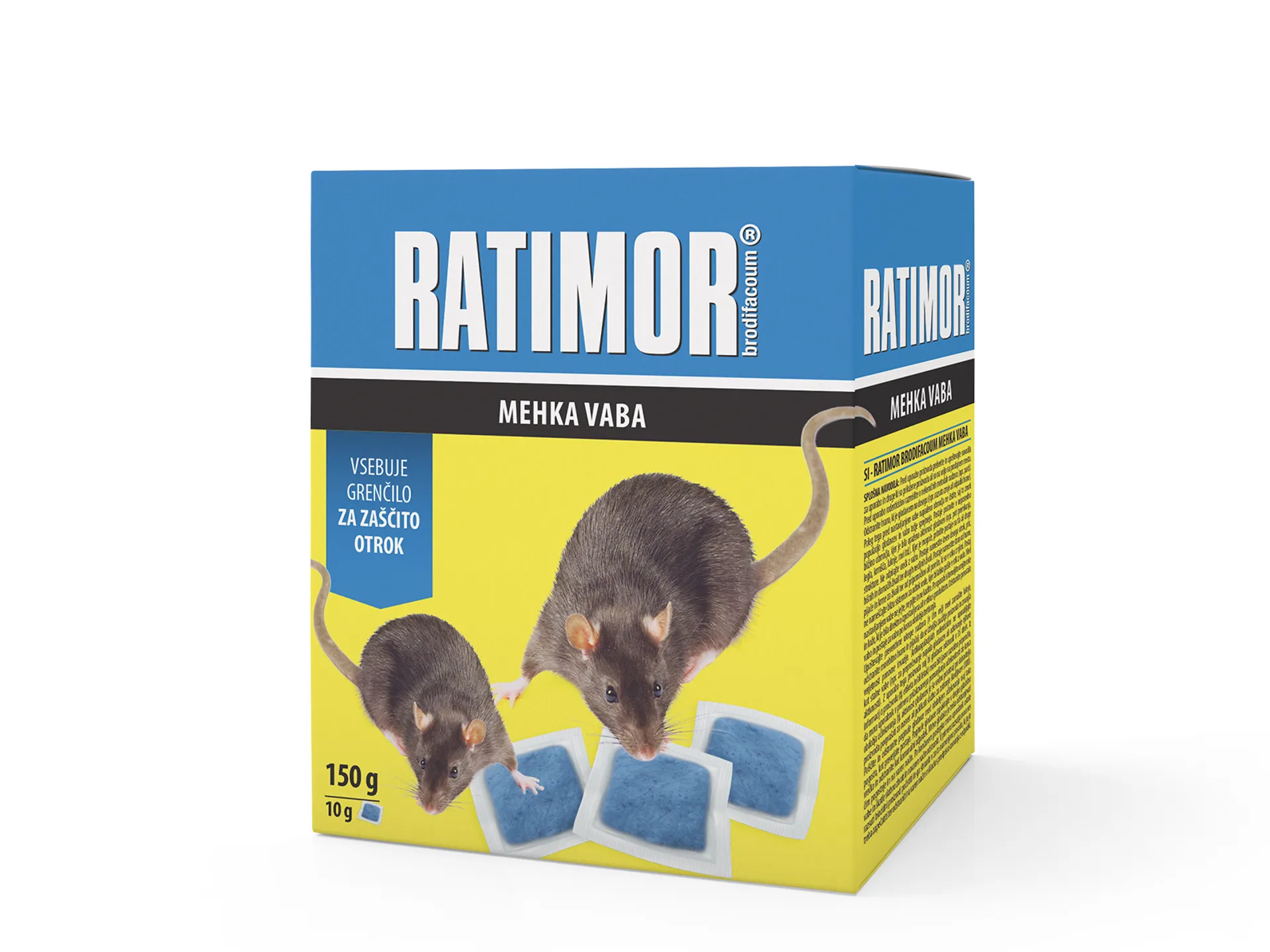 Unichem, znamka: Ratimor - za učinkovito zaščito pred glodalci