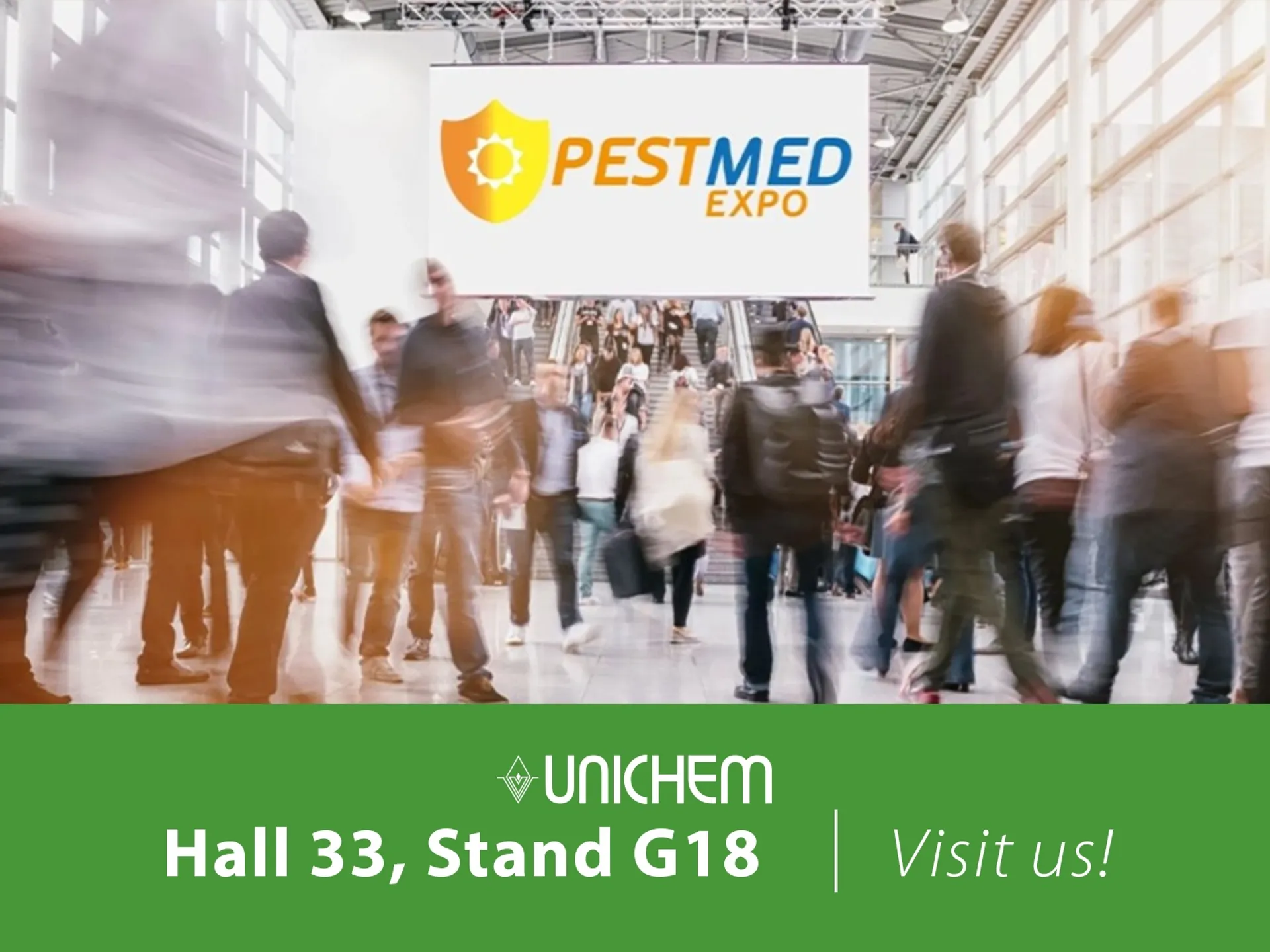 Unichem predstavlja na sejmih: PestMed v Bolonji 2026