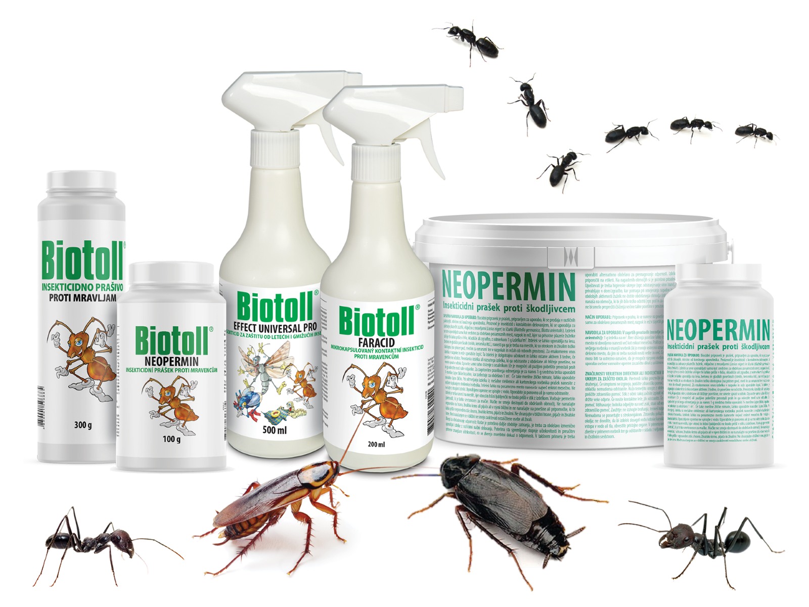 Unichem znamke: Biotoll za zaščito pred mrčesom