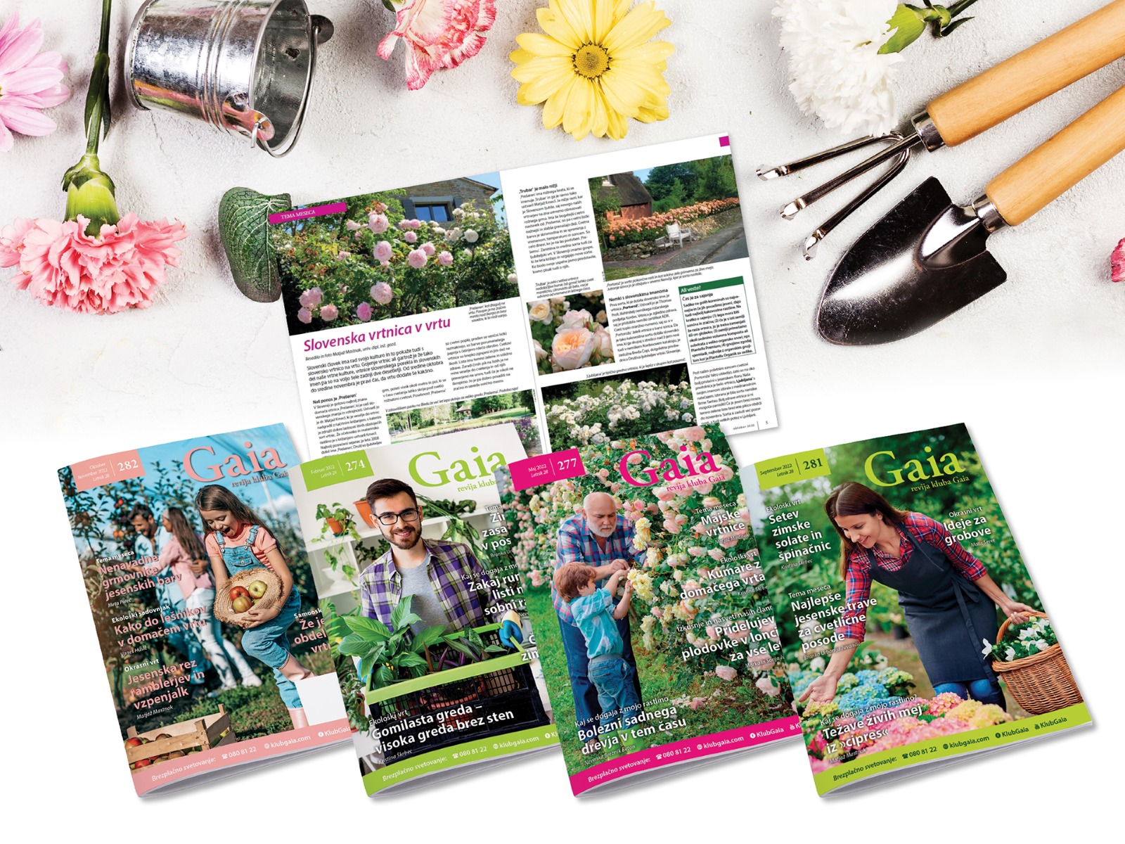 Unichem, znamka Klub Gaia za strokovno svetovanje o vrtnarjenju